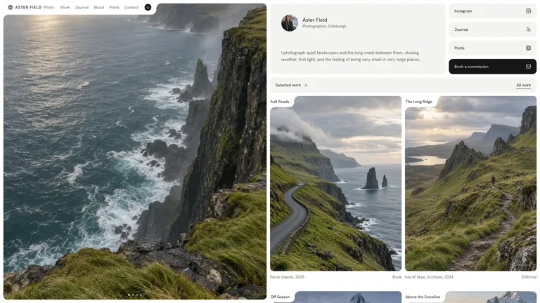 Split Frame Portfolio