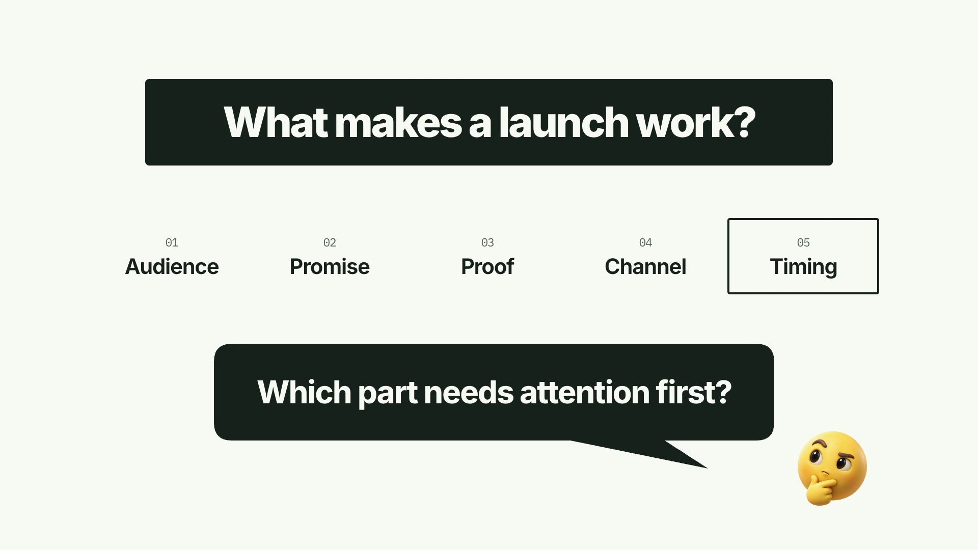 CreatorMotion · 분해하고 훑기